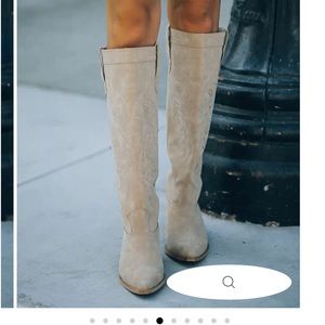 VICI Carolina Western Faux Leather Boots